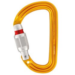 Petzl Sm'D Carabiner in Gold